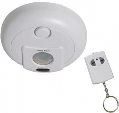 Потолочный ИК-датчик с сиреной и брелком